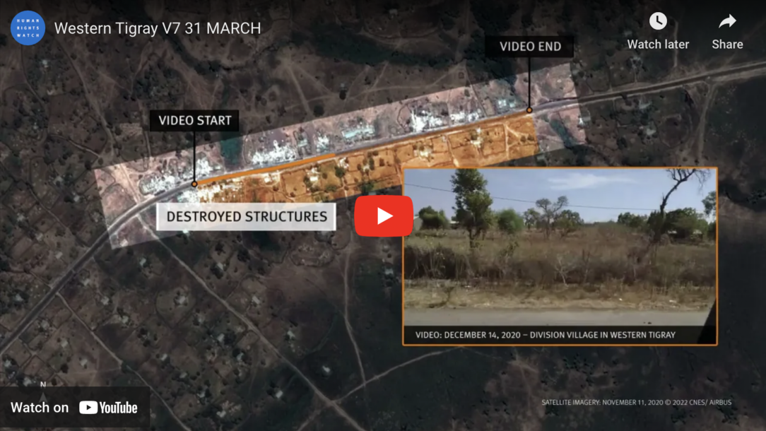 Human Rights Watch: Destruction in Tigray